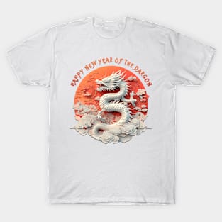 Fantasy Dragon: Happy New Year of the Dragon! T-Shirt